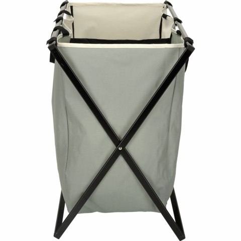 Dwukomorowy Kosz na Pranie Nordic Duo – Inteligentna Segregacja w Stylu Loft