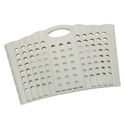 Składany Kosz na Pranie i Zakupy – Uniwersalny Organizer 27L – Szary