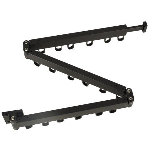 Składana Suszarka Ścienna Loft – Teleskopowy Wieszak 123 cm – 18 Haczyków