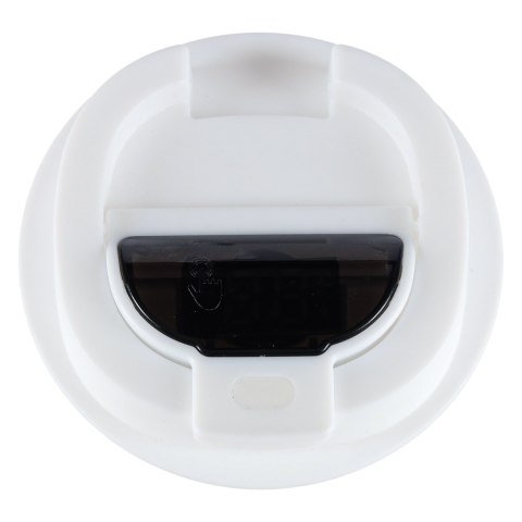 Inteligentny Kubek Podróżny z Wyświetlaczem LED 500ml – Smart Termos – Biały