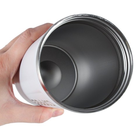 Inteligentny Kubek Podróżny z Wyświetlaczem LED 500ml – Smart Termos – Biały