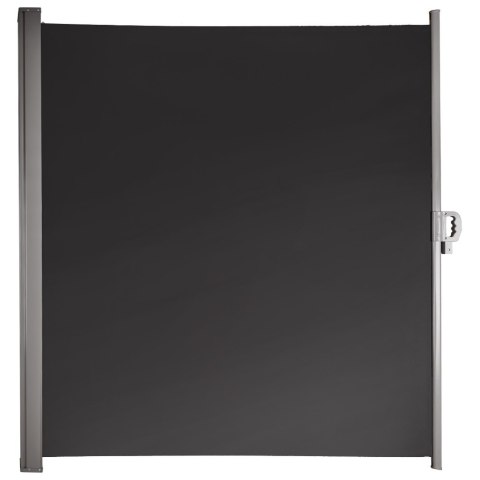 Markiza Boczna Tarasowa LUARO – Parawan Zwijany 160 x 300 cm – Szary Grafit