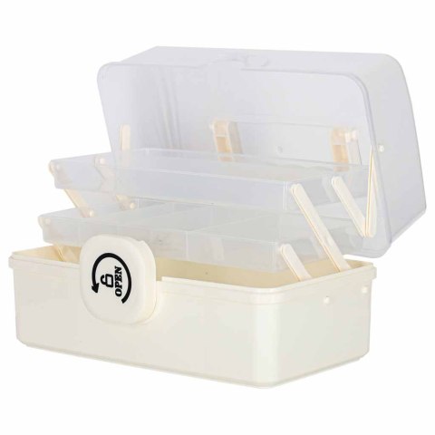 Duży Organizer na Leki XL – Domowa Apteczka Kaskadowa – 3 Poziomy