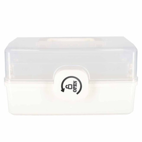 Duży Organizer na Leki XL – Domowa Apteczka Kaskadowa – 3 Poziomy