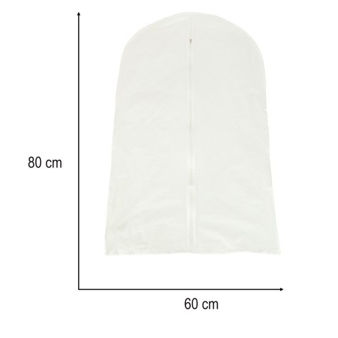 Przezroczysty Pokrowiec na Ubrania 60 x 80 {cm} – Ochrona Garnituru i Sukienek