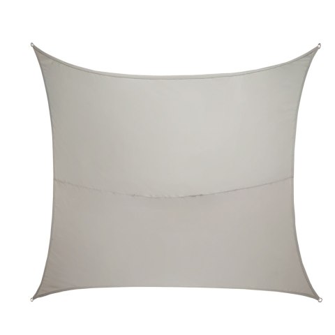 Żagiel Przeciwsłoneczny LUARO – Wodoodporny Prostokąt 4 x 3 {m} – Szary Grafit