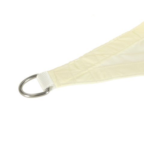 Żagiel Przeciwsłoneczny LUARO – Wodoodporny Trójkąt 4 x 4 x 4{m} – Beżowy Boho