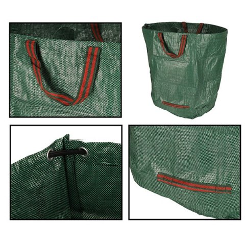 Kosz ogrodowy na liście odpady worek 272 l