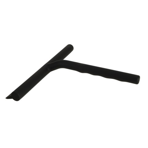 Silikonowa Ściągaczka do Wody i Pary – Czarna – Do Kabin Prysznicowych, Szyb i Luster