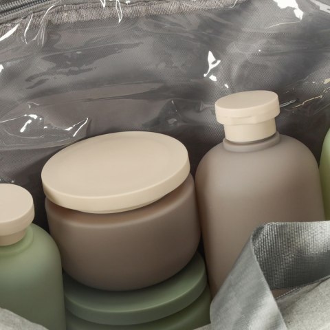 Torba Podróżna Bagaż Podręczny do Samolotu – 39 x 18 x 30 cm – Szara z Dolną Komorą