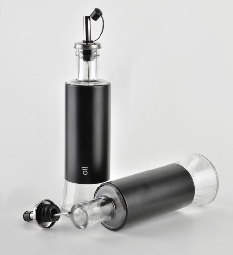 Komplet do oliwy i octu MODERN KITCHEN 300ml – Zestaw 2 szklanych butelek z dozownikiem
