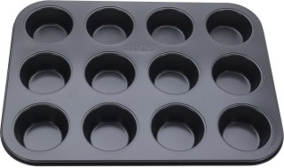 Forma na 12 Muffinek – Nieprzywierająca Blacha do Pieczenia Babeczek (32 cm)