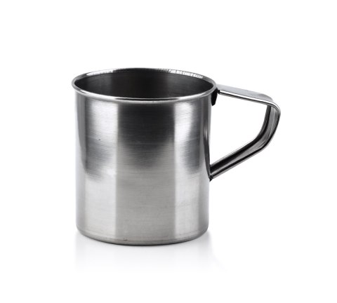 Stalowy Kubek Turystyczny COOKINI BASIC KITCHEN 500 ml – Stal Nierdzewna