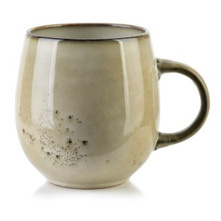 Ceramiczny Kubek BASIC NATURE – Rustykalny Design, Unikalna Glazura 450 ml