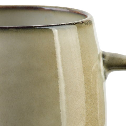 Ceramiczny Kubek BASIC NATURE – Rustykalny Design, Unikalna Glazura 450 ml
