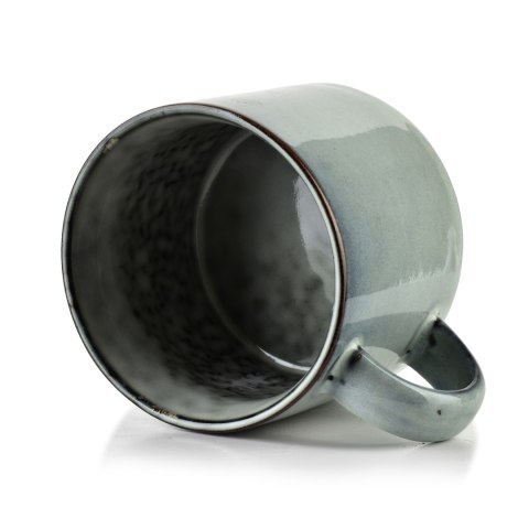 Ceramiczny Kubek BASIC NATURE – Rustykalny Design, Unikalna Glazura 350 ml