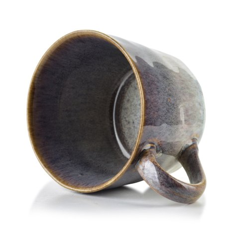 Ceramiczny Kubek BASIC NATURE – Rustykalny Design, Unikalna Glazura 310 ml