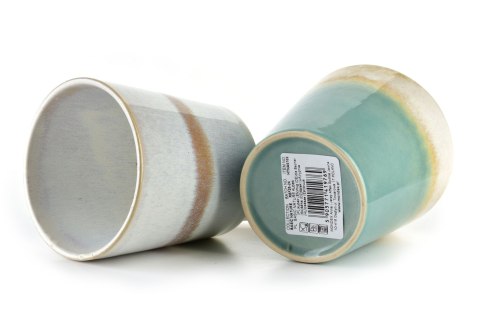 Ceramiczny Kubek BASIC NATURE – Rustykalny Design, Unikalna Glazura 250