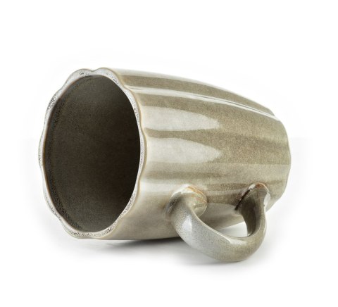 Ceramiczny Kubek BASIC NATURE – Rustykalny Design, Unikalna Glazura 300ml