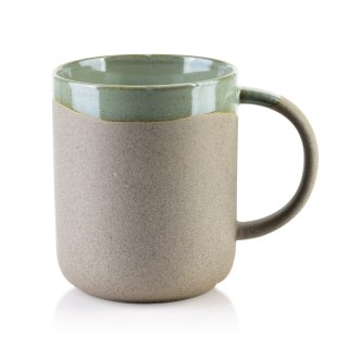 Ceramiczny Kubek BASIC NATURE – Rustykalny Design, Unikalna Glazura 300 ml