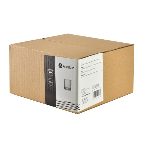 ELISE STRIPES Komplet 4 Szklanek 310 ml – Przezroczyste Szkło Sodowe