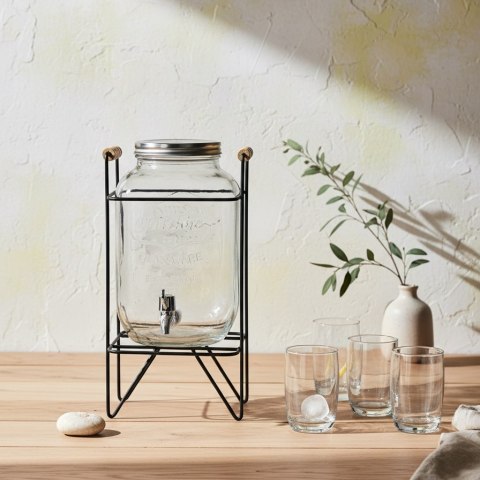 MODERN KITCHEN Słój z kranikiem 4 L na stelażu – Allesken