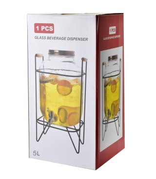 MODERN KITCHEN Słój z kranikiem 5 L na stelażu – Allesken