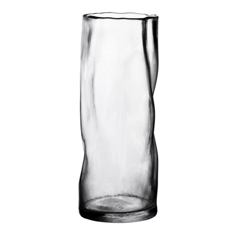 Wazon szklany SERENITE 11x11x29,5 cm – Mondex, Organiczna Struktura