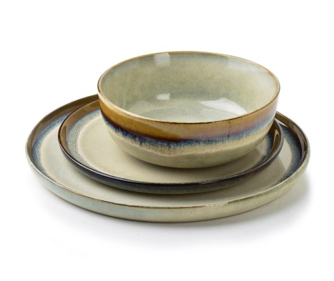 Miska Ceramiczna BASIC NATURE 16 cm 400 ml – Styl Rękodzielniczy, Autentyczna Ceramika