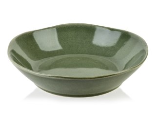 Miska Ceramiczna BASIC NATURE 21 cm 600 ml – Styl Rękodzielniczy, Organiczna Forma