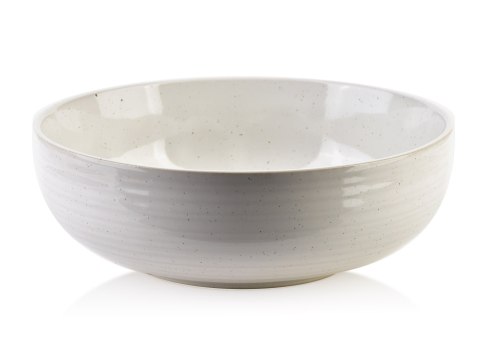 Miska Ceramiczna BASIC NATURE 16,5 cm 500 ml – Styl Rękodzielniczy, Naturalny Krem