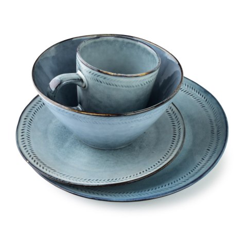 Miska Ceramiczna BASIC NATURE 18 cm 950 ml – Styl Rękodzielniczy, Stożkowa Forma