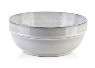 Ceramiczna Miska do Zupy BASIC NATURE 16 cm 500 ml – Styl Rękodzielniczy, Naturalny Krem