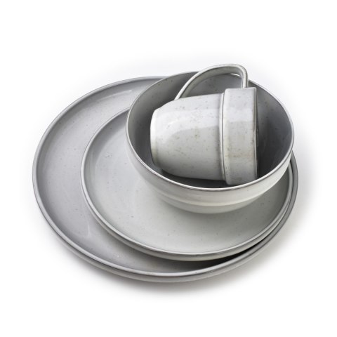 Ceramiczna Miska do Zupy BASIC NATURE 16 cm 500 ml – Styl Rękodzielniczy, Naturalny Krem