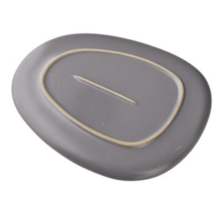 Półmisek Ceramiczny BASIC NATURE 26,5 cm – Styl Rękodzielniczy, Organiczny Kształt