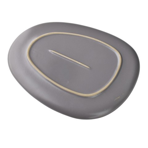 Półmisek Ceramiczny BASIC NATURE 26,5 cm – Styl Rękodzielniczy, Organiczny Kształt