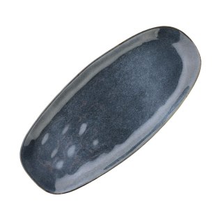 Półmisek Ceramiczny BASIC NATURE 26,7 cm – Niebieski, Styl Rękodzielniczy