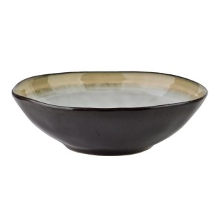 Ceramiczny Talerz Głęboki BASIC NATURE 20 cm 800 ml – Styl Rzemieślniczy, Beżowy