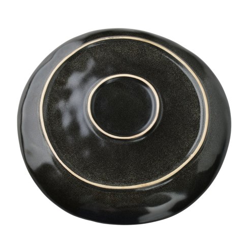 Ceramiczny Talerz Obiadowy BASIC NATURE 28 cm – Styl Rękodzielniczy, Reaktywne Szkliwo