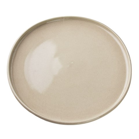 Ceramiczny Talerz Obiadowy BASIC NATURE 28 cm – Piaskowy Beż, Styl Nature