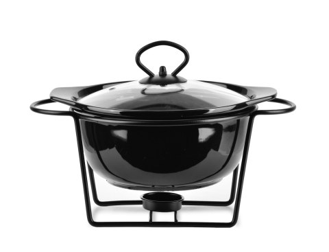 MODERN KITCHEN Naczynie z podgrzewaczem 1,2 L – Czarne, Allesken
