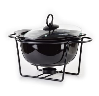 MODERN KITCHEN Naczynie z podgrzewaczem 1,2 L – Czarne, Allesken