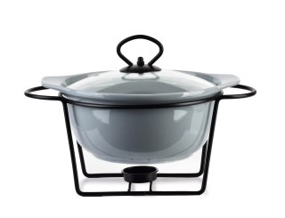 MODERN KITCHEN Naczynie z podgrzewaczem 1,2 L – Szara Ceramika, Allesken