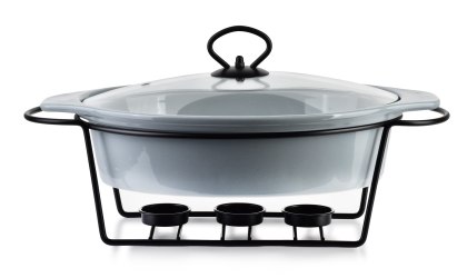 MODERN KITCHEN Naczynie z podgrzewaczem 1,6 L – Szara Ceramika, Allesken