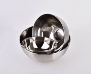 Miska Metalowa BASIC KITCHEN – Stal Nierdzewna, 17 cm, 1,1 l