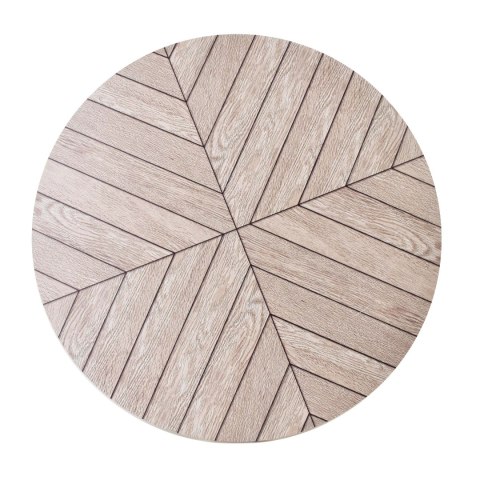 LAMMY Stolik Kawowy 40x40x38 cm – Kompaktowy Styl Skandynawski