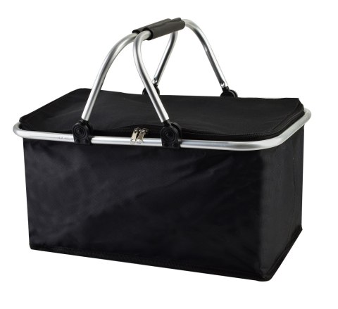 MARID BLACK Torba termiczna 47x28x23 cm – Stylowy Kosz Izolacyjny