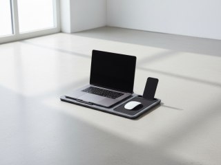 Podkładka na kolana do laptopa MDF Szara – Ergonomiczny Stolik, Mondex