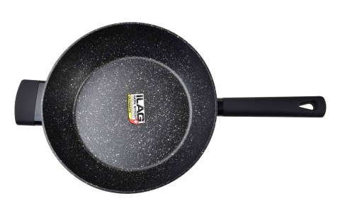 Patelnia aluminiowa VALERIAN 28 cm z pokrywą – Allesken, ILAG Ultimate, Full Induction